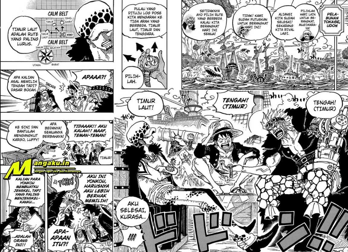 One Piece Chapter 1056 - halaman 8