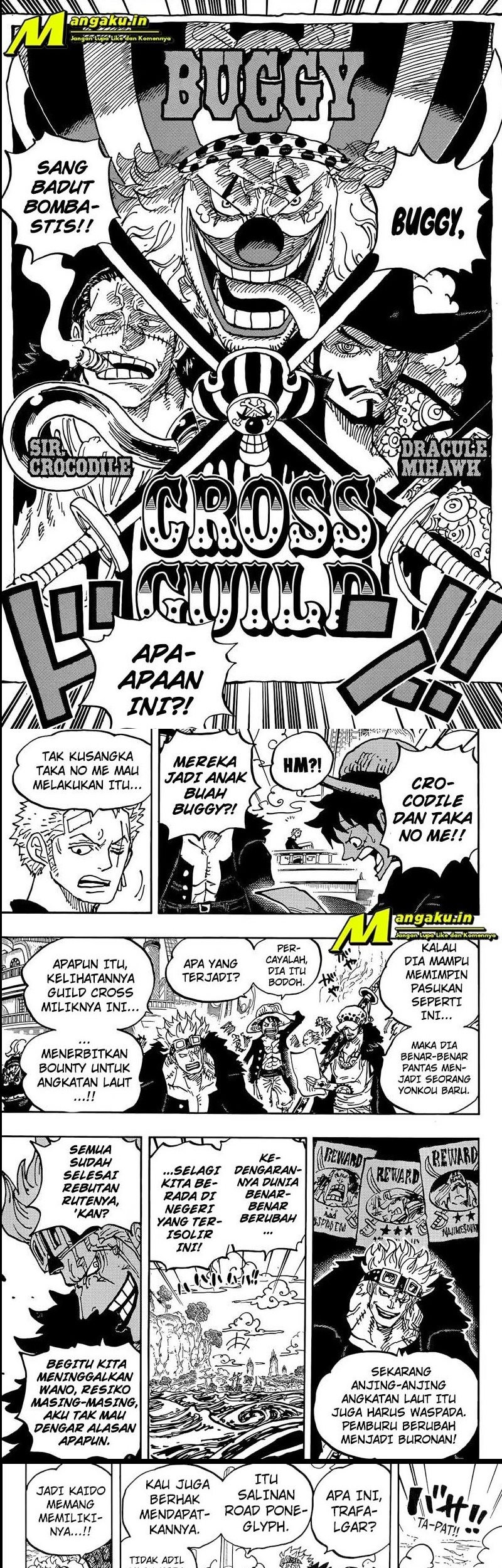One Piece Chapter 1056 - halaman 9