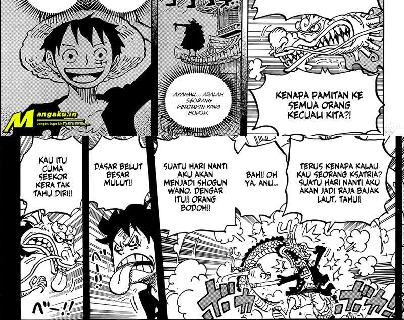 One Piece Chapter 1057 - halaman 3
