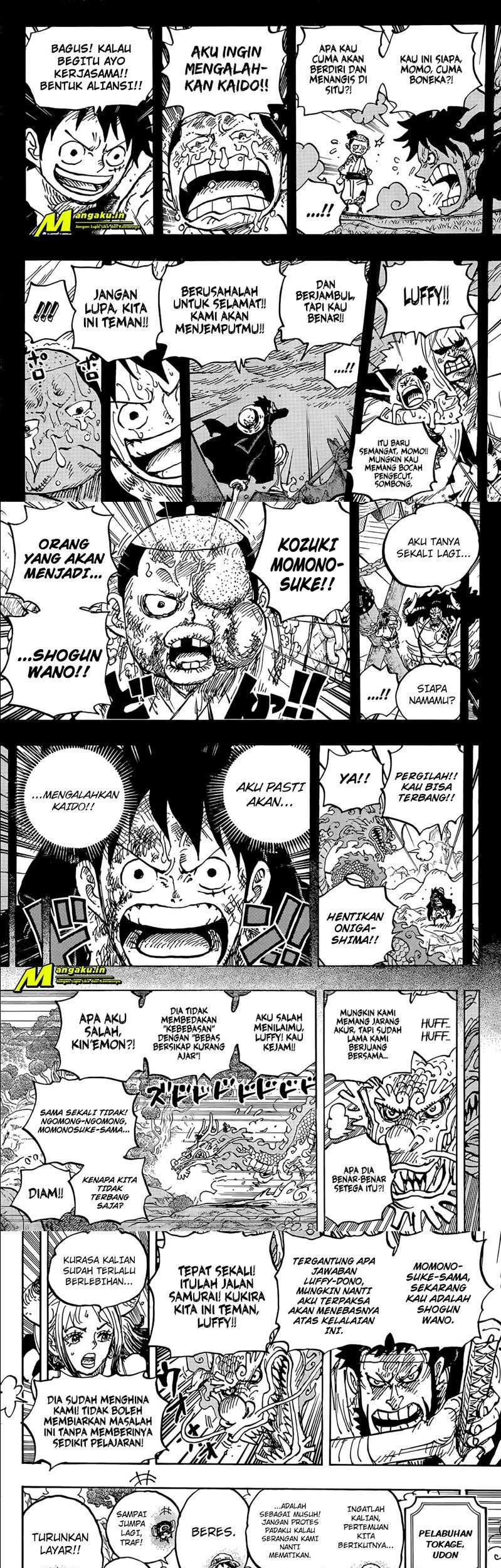 One Piece Chapter 1057 - halaman 4