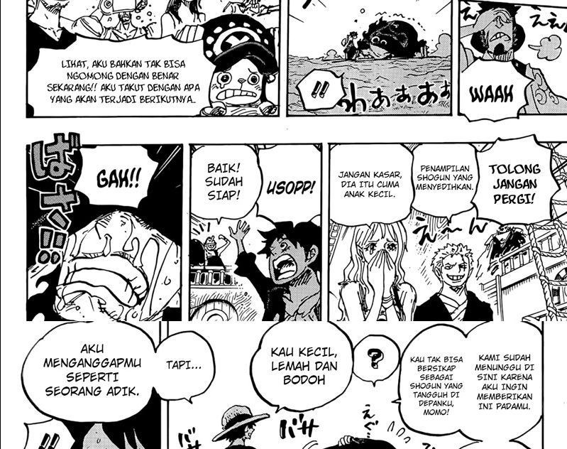 One Piece Chapter 1057 - halaman 6