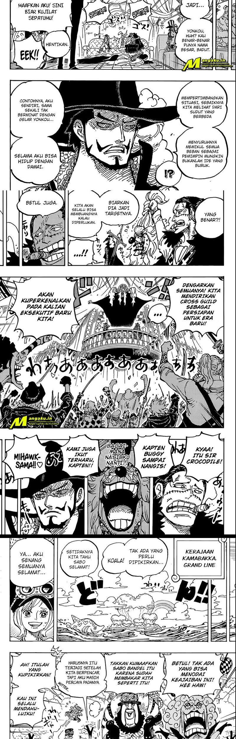 One Piece Chapter 1058 - halaman 8