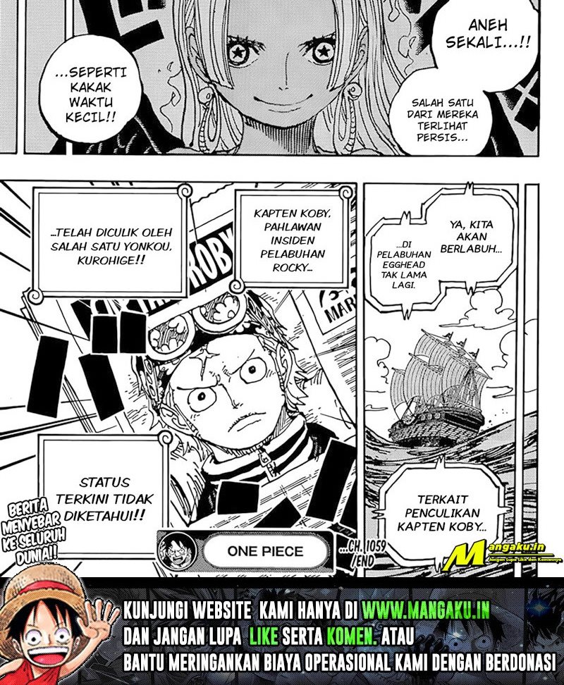 One Piece Chapter 1059 - halaman 11