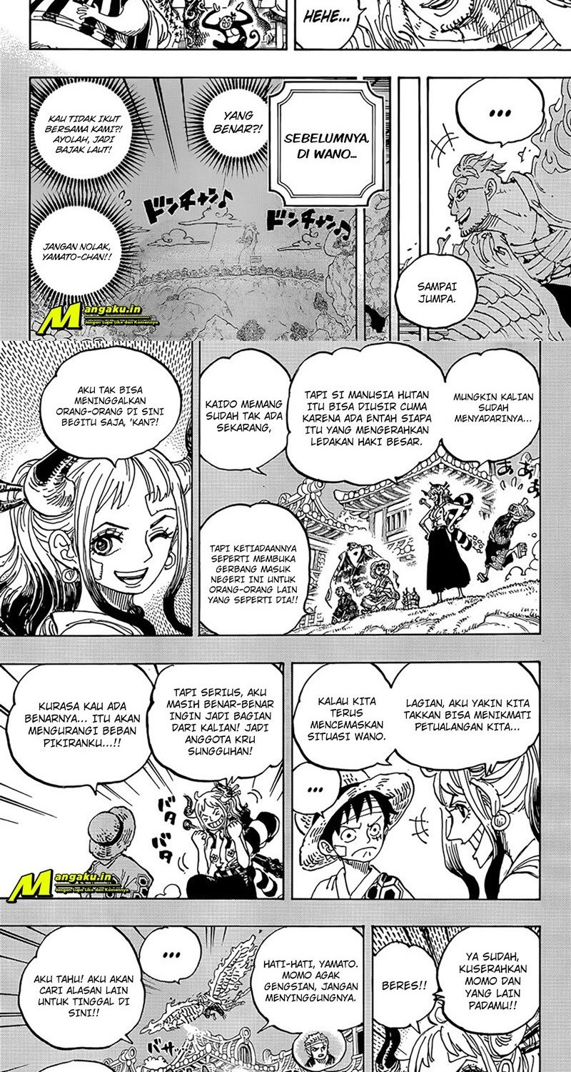 One Piece Chapter 1059 - halaman 2