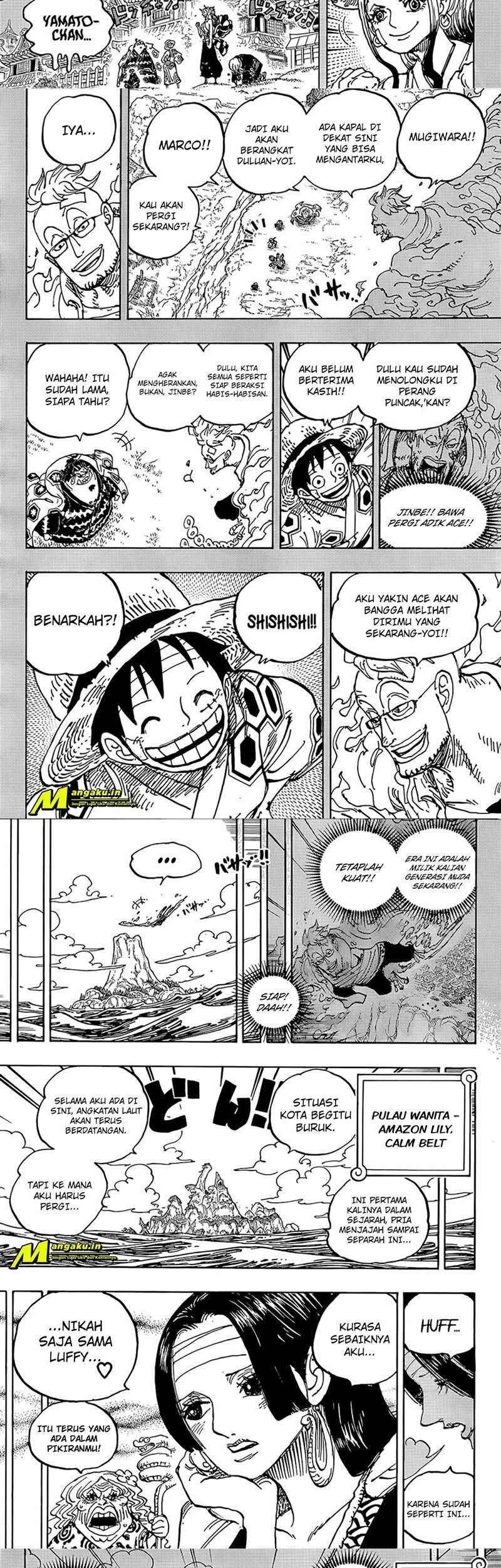 One Piece Chapter 1059 - halaman 3