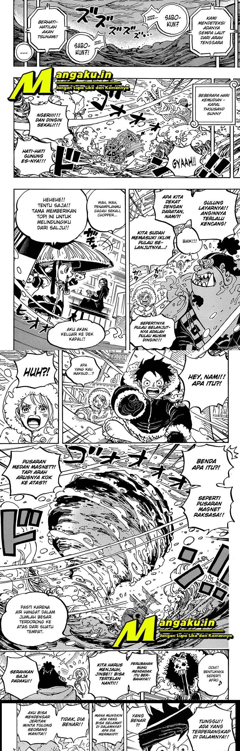 One Piece Chapter 1060 - halaman 10
