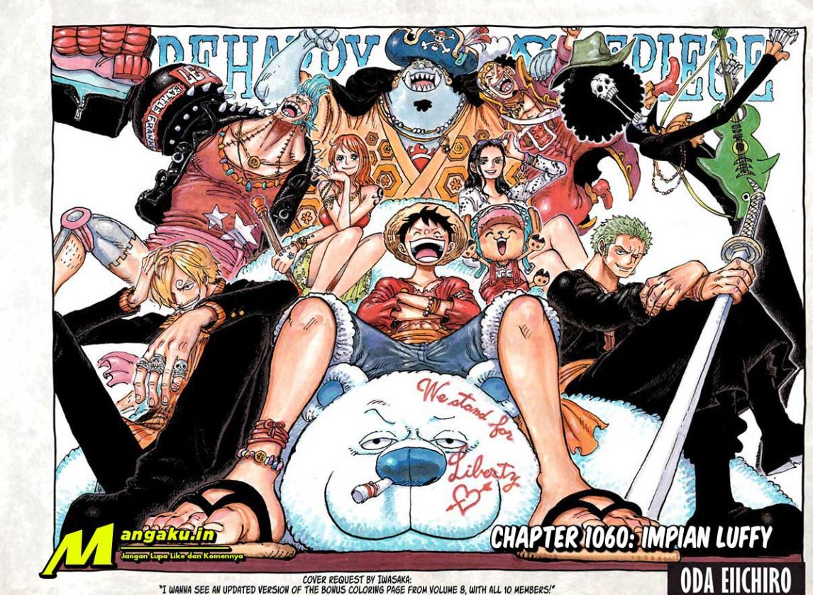 One Piece Chapter 1060 - halaman 2