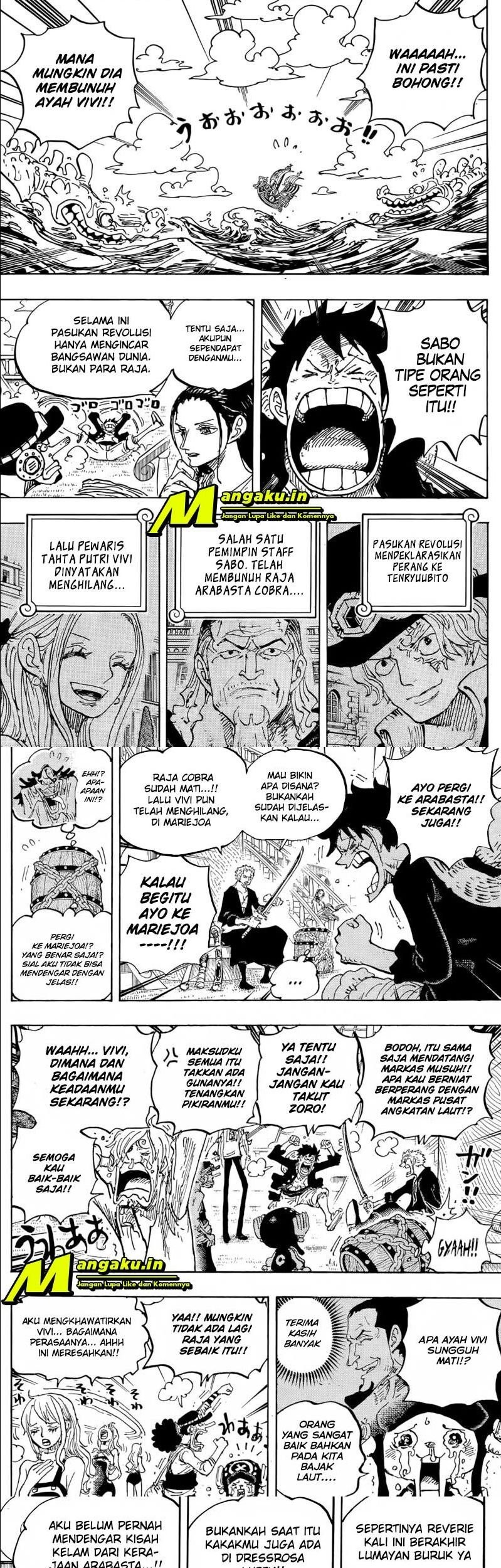 One Piece Chapter 1060 - halaman 3