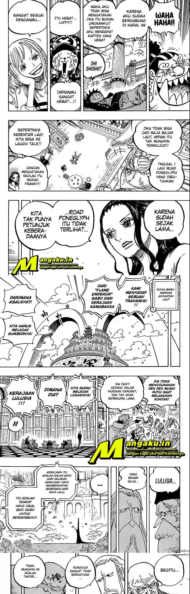 One Piece Chapter 1060 - halaman 7