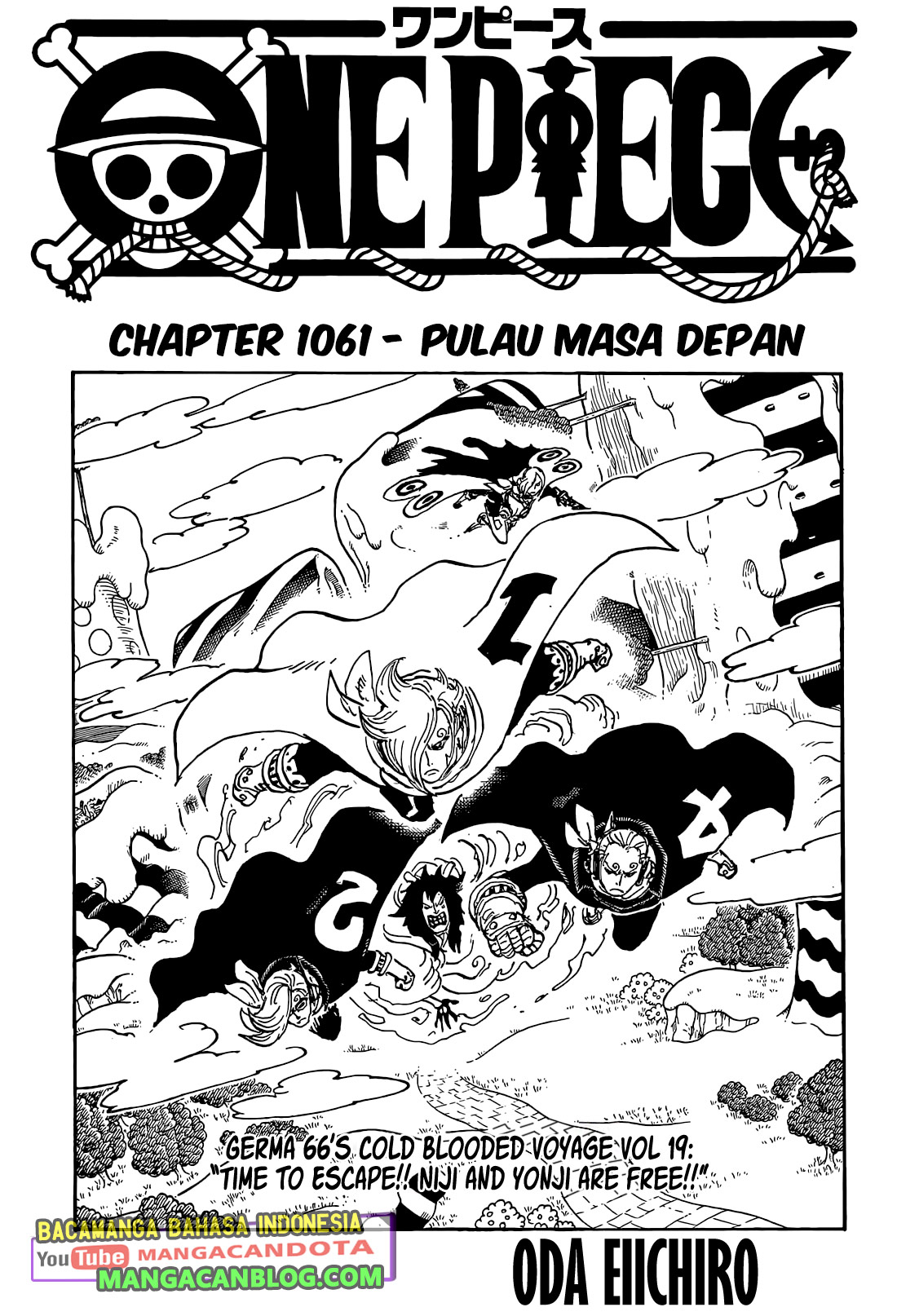 One Piece Chapter 1061 - halaman 1