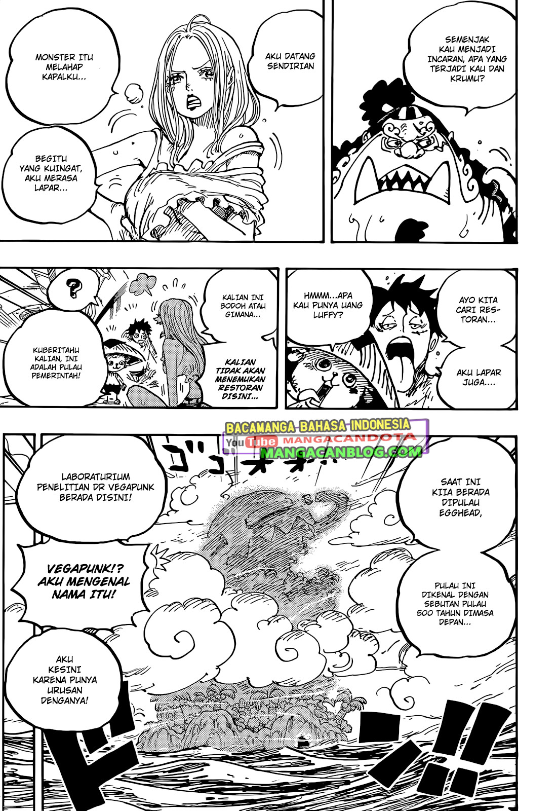 One Piece Chapter 1061 - halaman 11