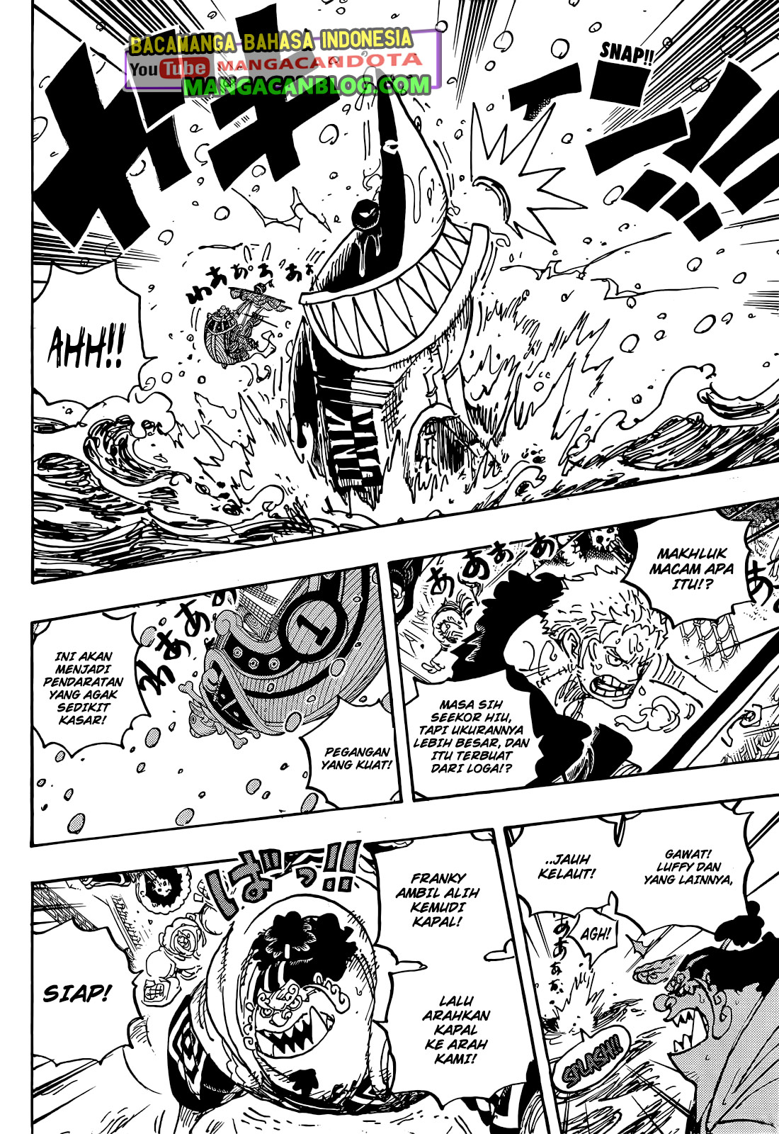 One Piece Chapter 1061 - halaman 3