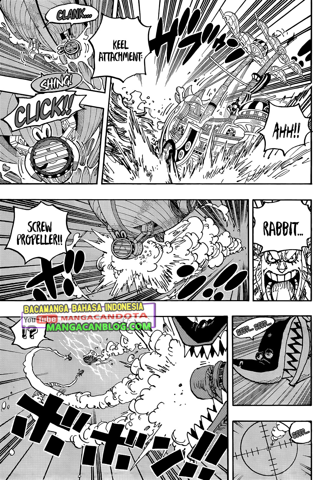One Piece Chapter 1061 - halaman 4