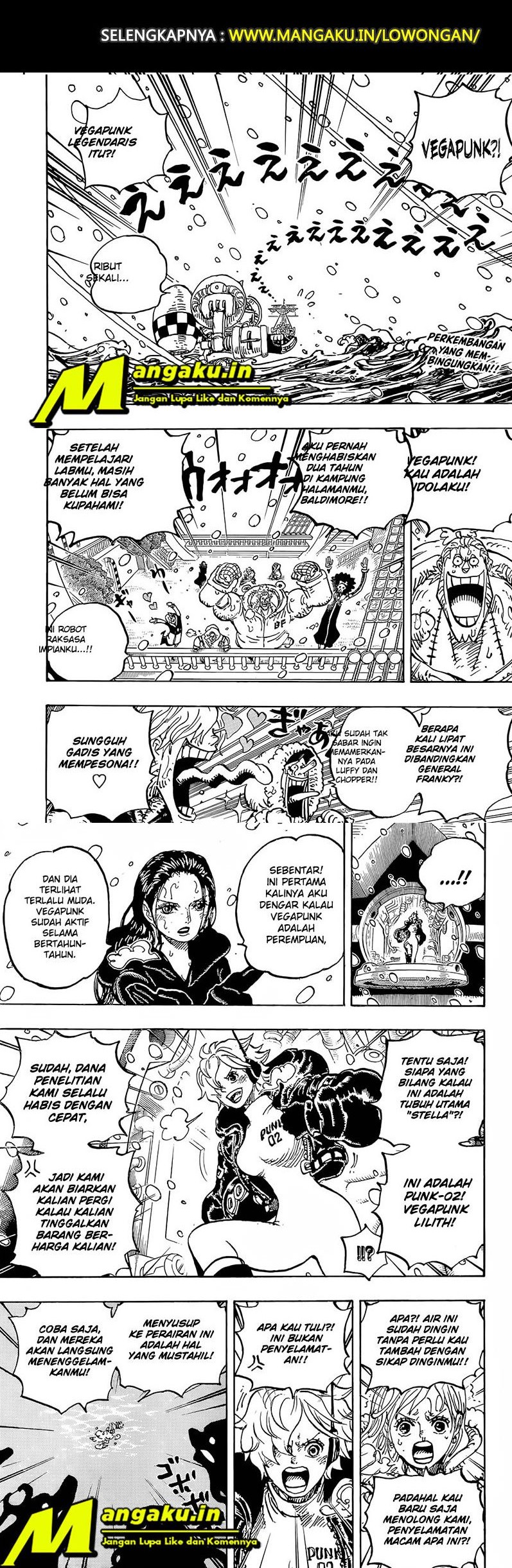One Piece Chapter 1062 - halaman 2