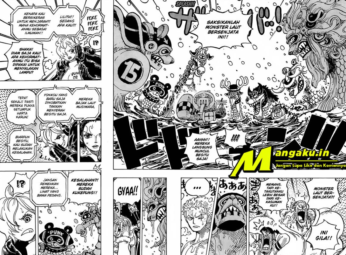 One Piece Chapter 1062 - halaman 3