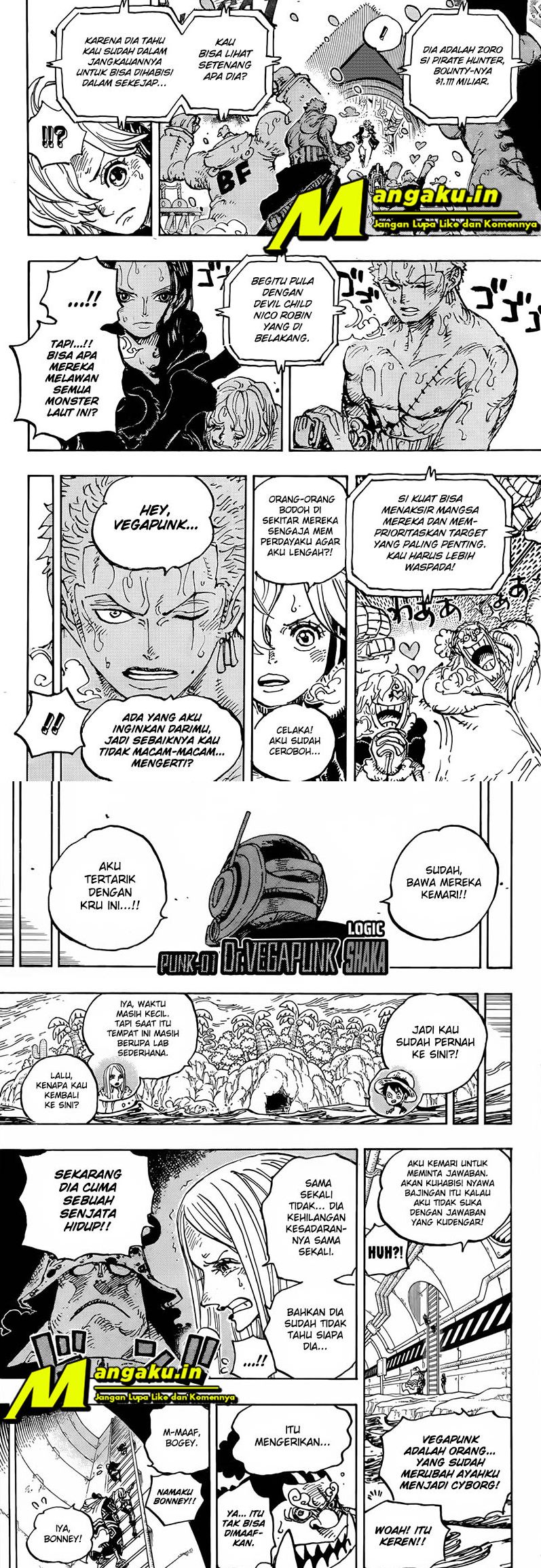 One Piece Chapter 1062 - halaman 4