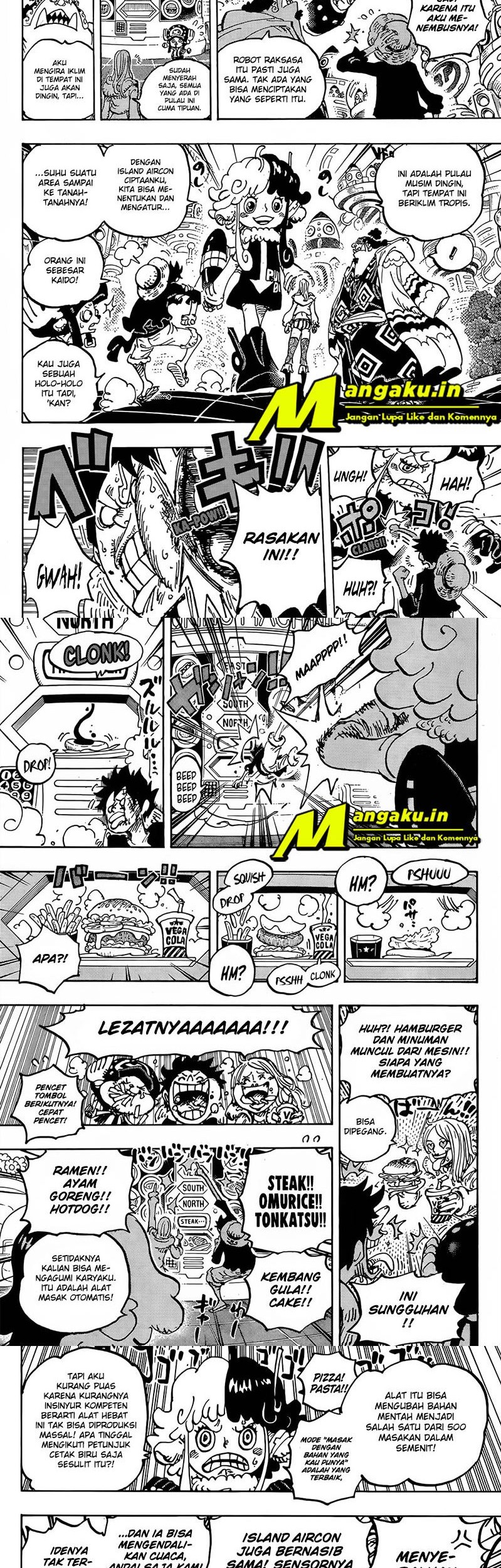 One Piece Chapter 1062 - halaman 7