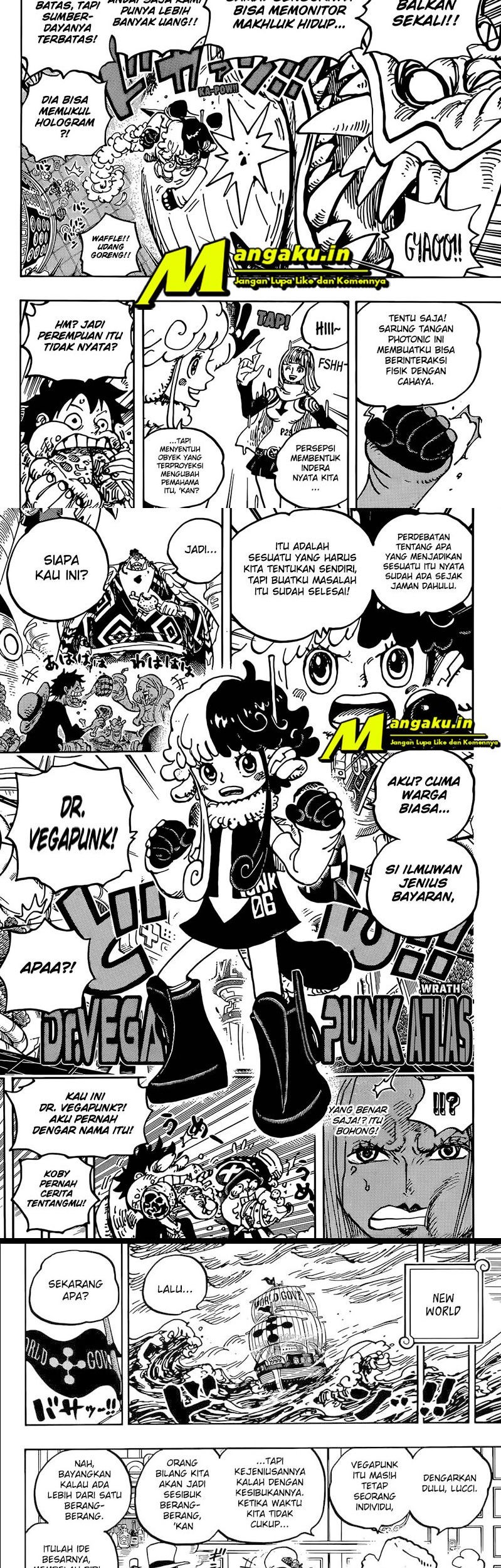 One Piece Chapter 1062 - halaman 8