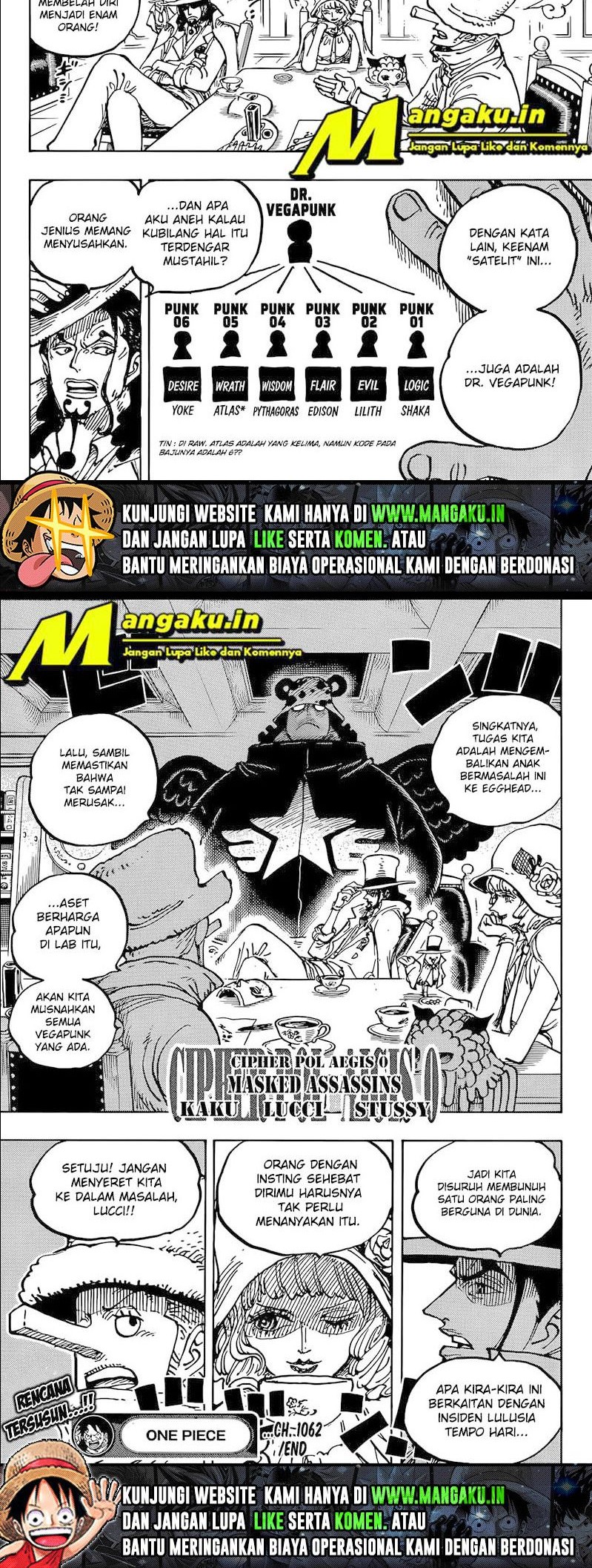 One Piece Chapter 1062 - halaman 9
