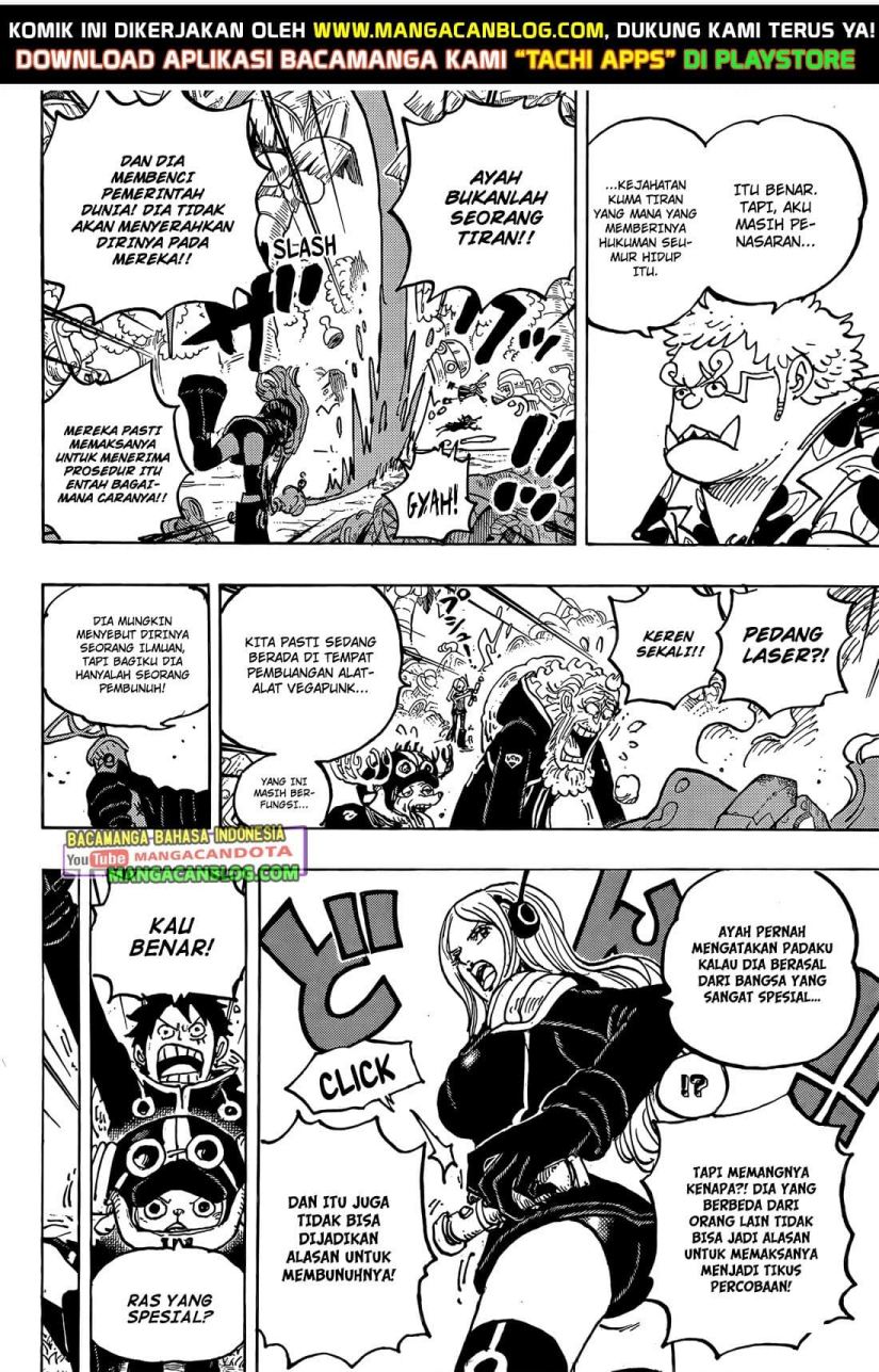 One Piece Chapter 1064 - halaman 11