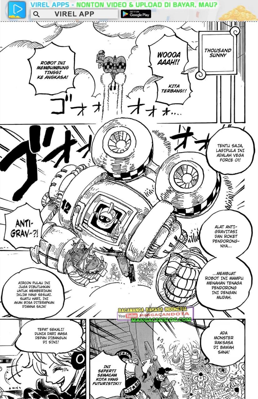 One Piece Chapter 1064 - halaman 12