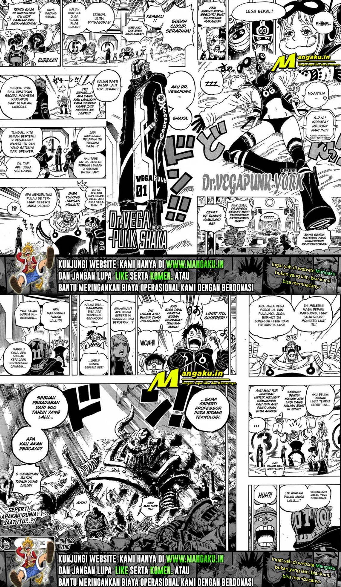 One Piece Chapter 1065 - halaman 10