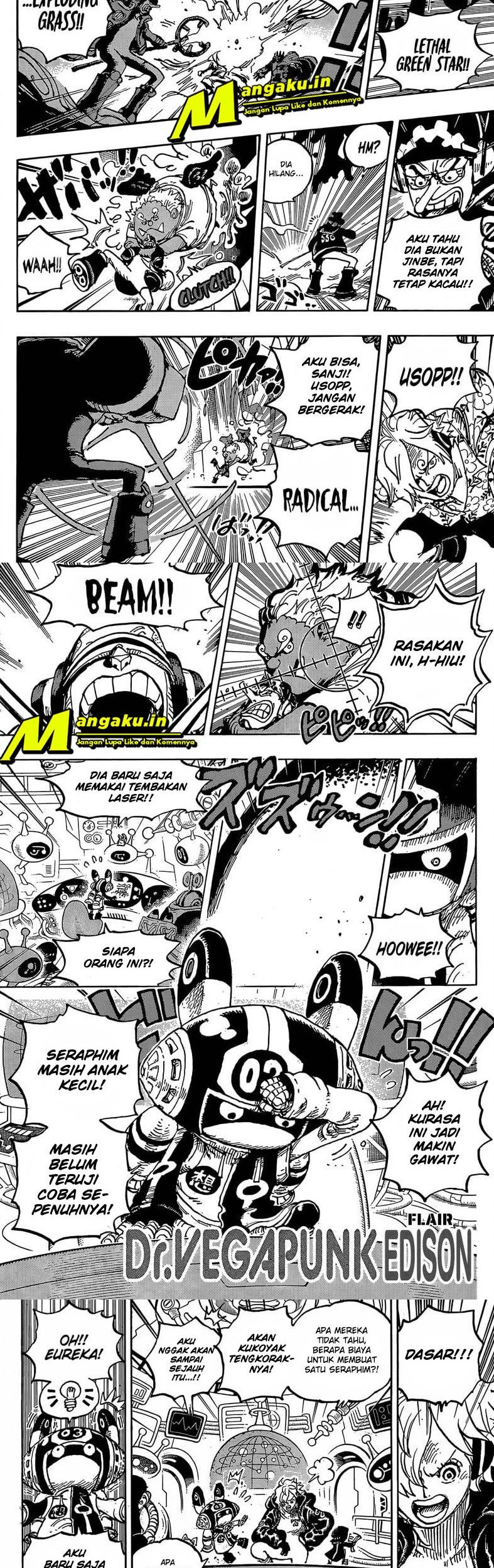 One Piece Chapter 1065 - halaman 8