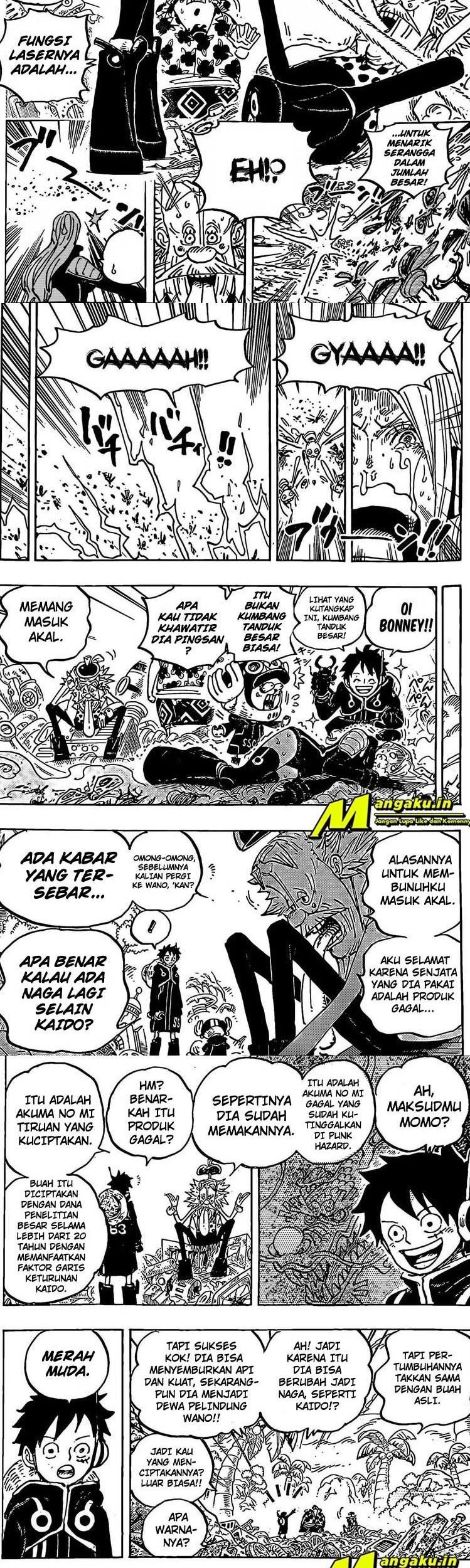 One Piece Chapter 1067 - halaman 5