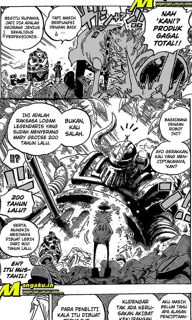 One Piece Chapter 1067 - halaman 6