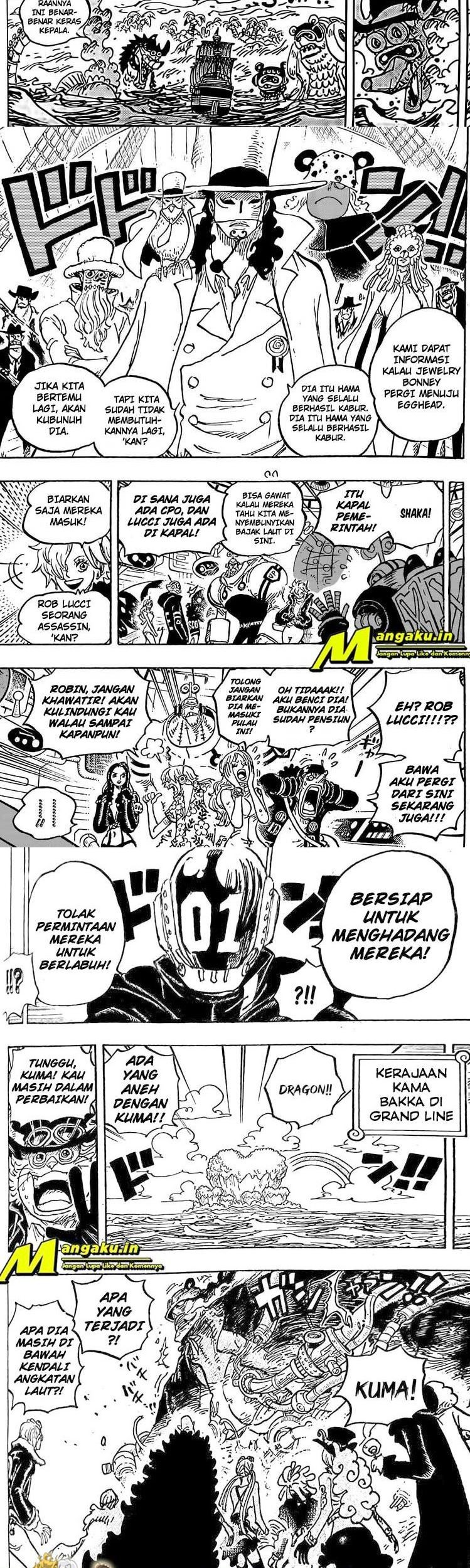 One Piece Chapter 1067 - halaman 9
