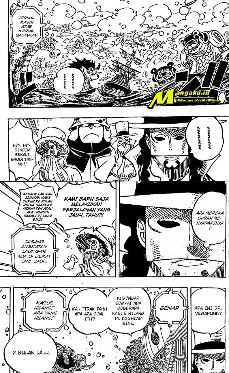 One Piece Chapter 1068 - halaman 2