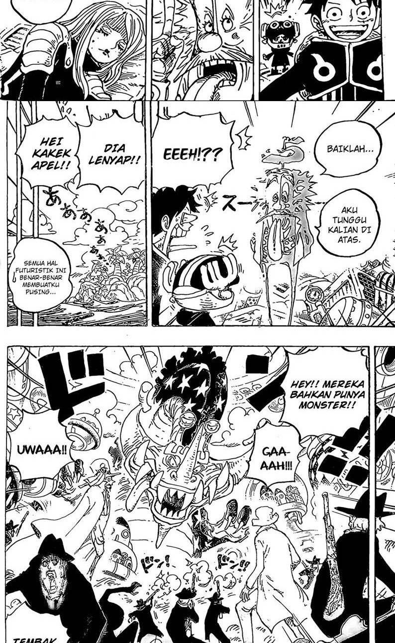 One Piece Chapter 1068 - halaman 8
