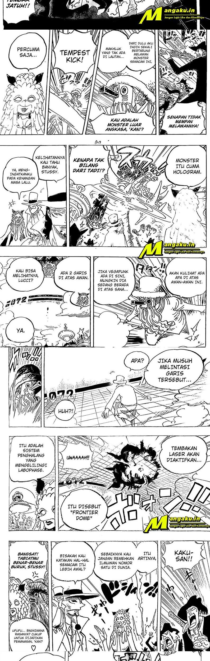 One Piece Chapter 1068 - halaman 9
