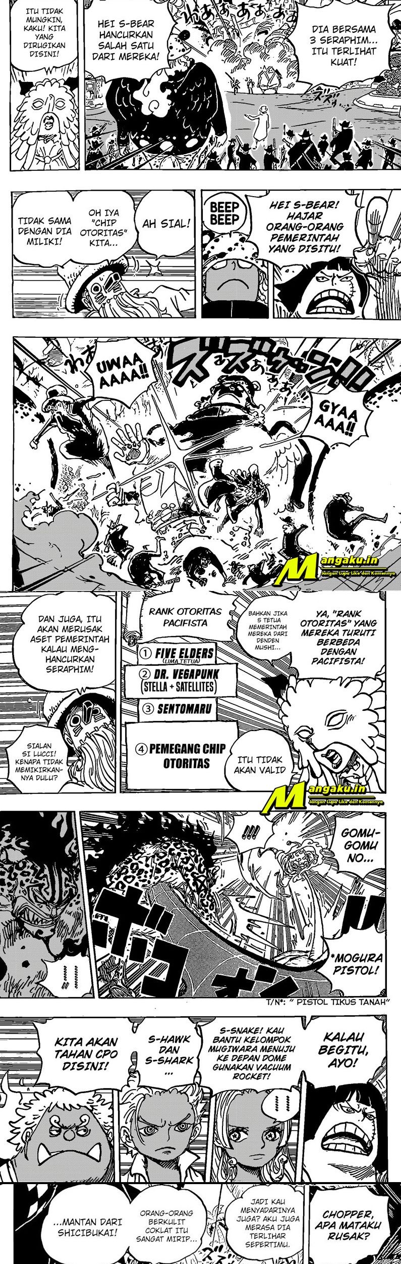 One Piece Chapter 1069 - halaman 8