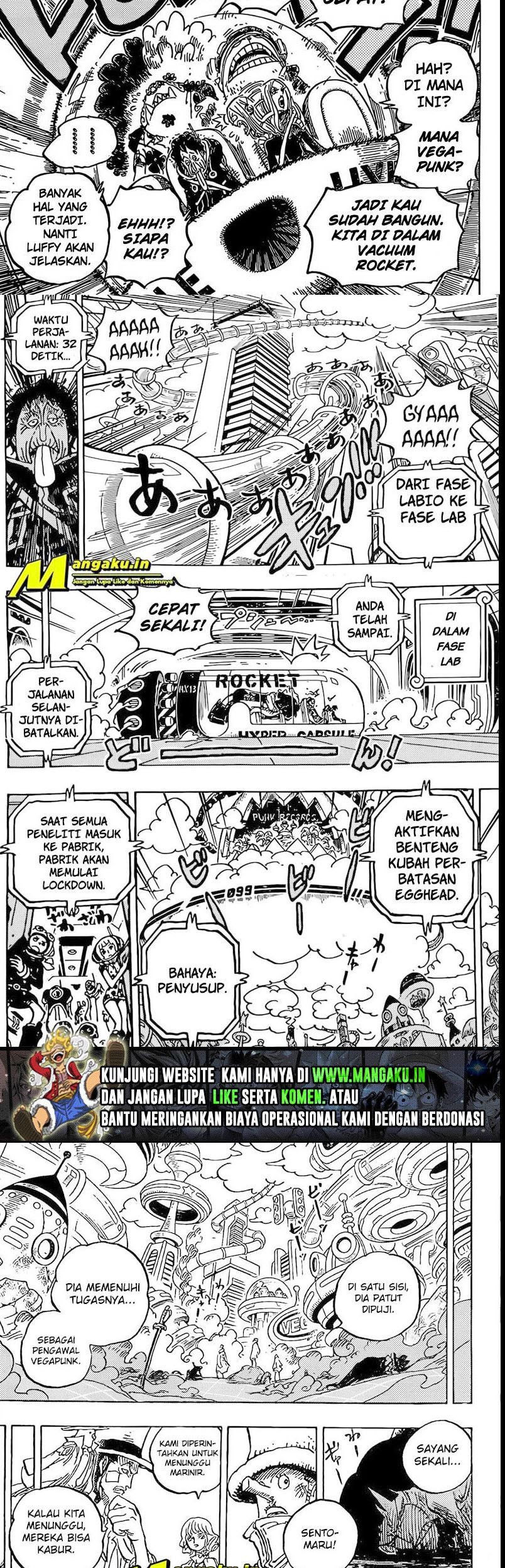 One Piece Chapter 1070 - halaman 11