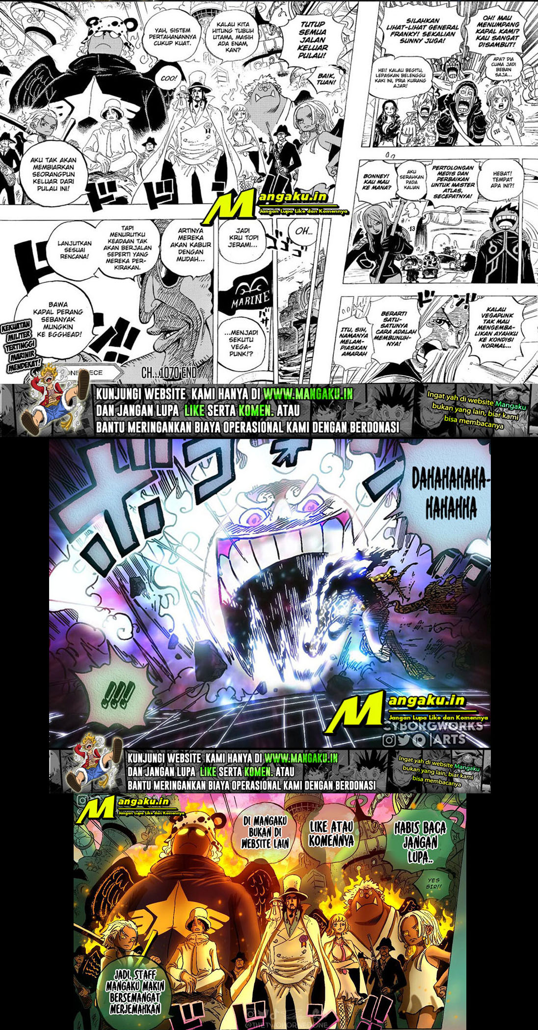 One Piece Chapter 1070 - halaman 13
