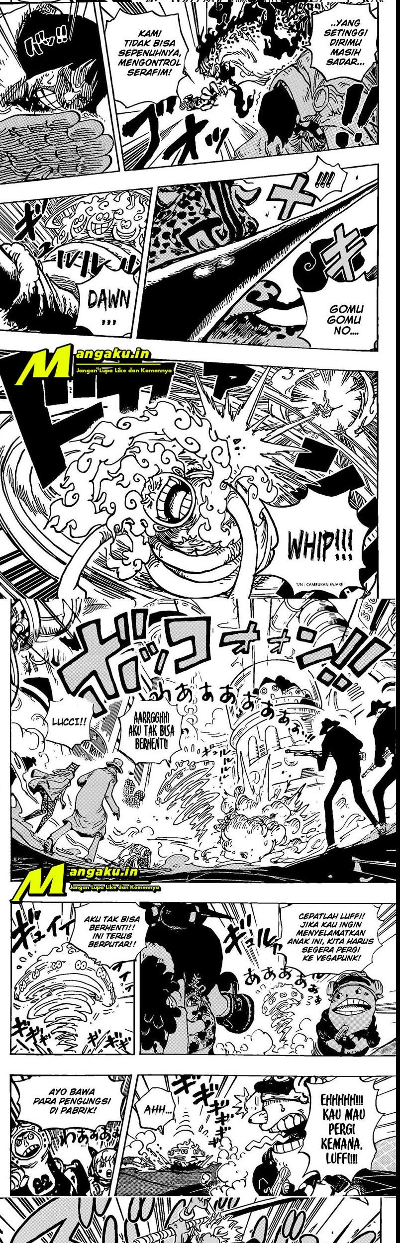One Piece Chapter 1070 - halaman 3