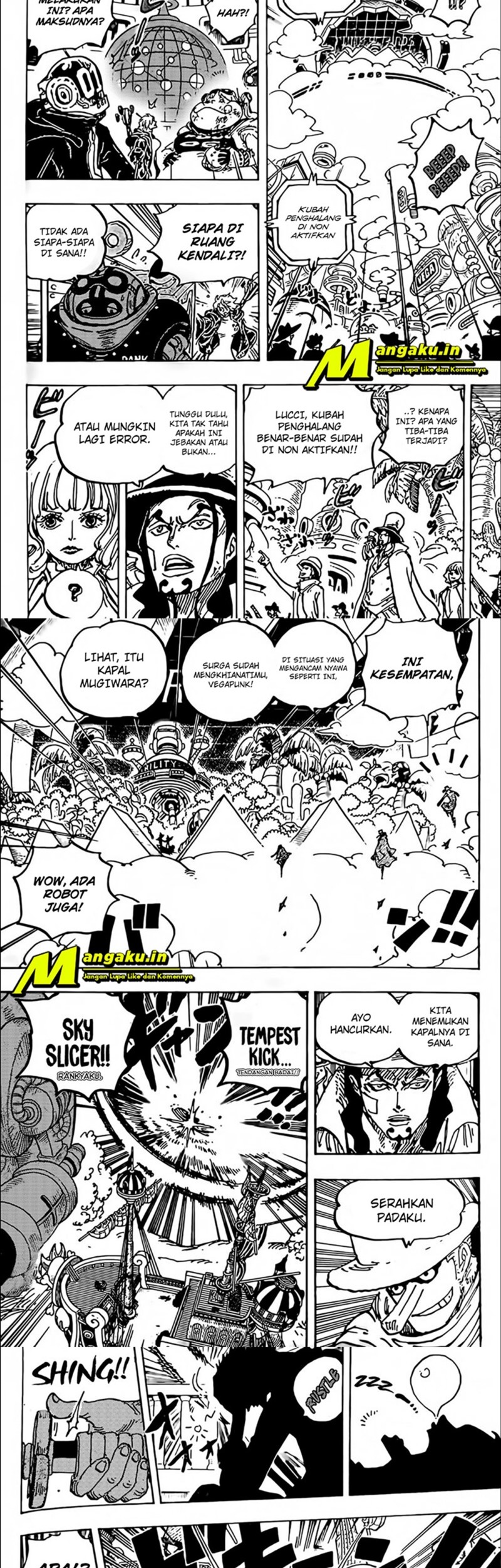 One Piece Chapter 1071 - halaman 5