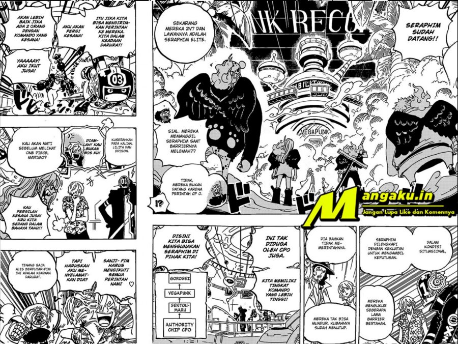 One Piece Chapter 1072 - halaman 10