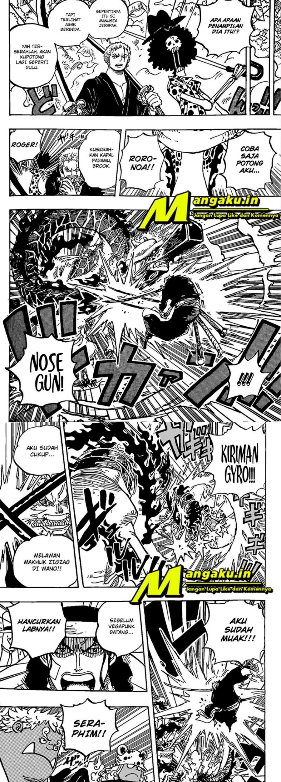 One Piece Chapter 1072 - halaman 11