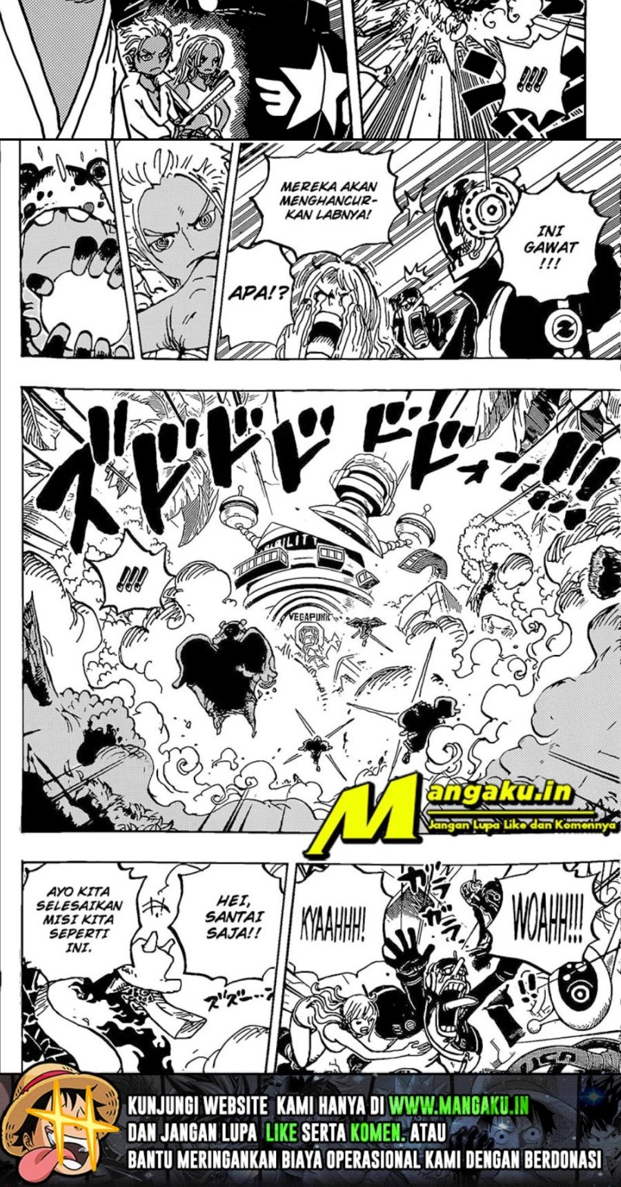 One Piece Chapter 1072 - halaman 12