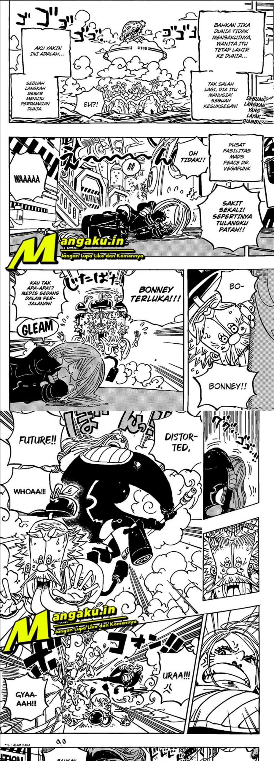 One Piece Chapter 1072 - halaman 2