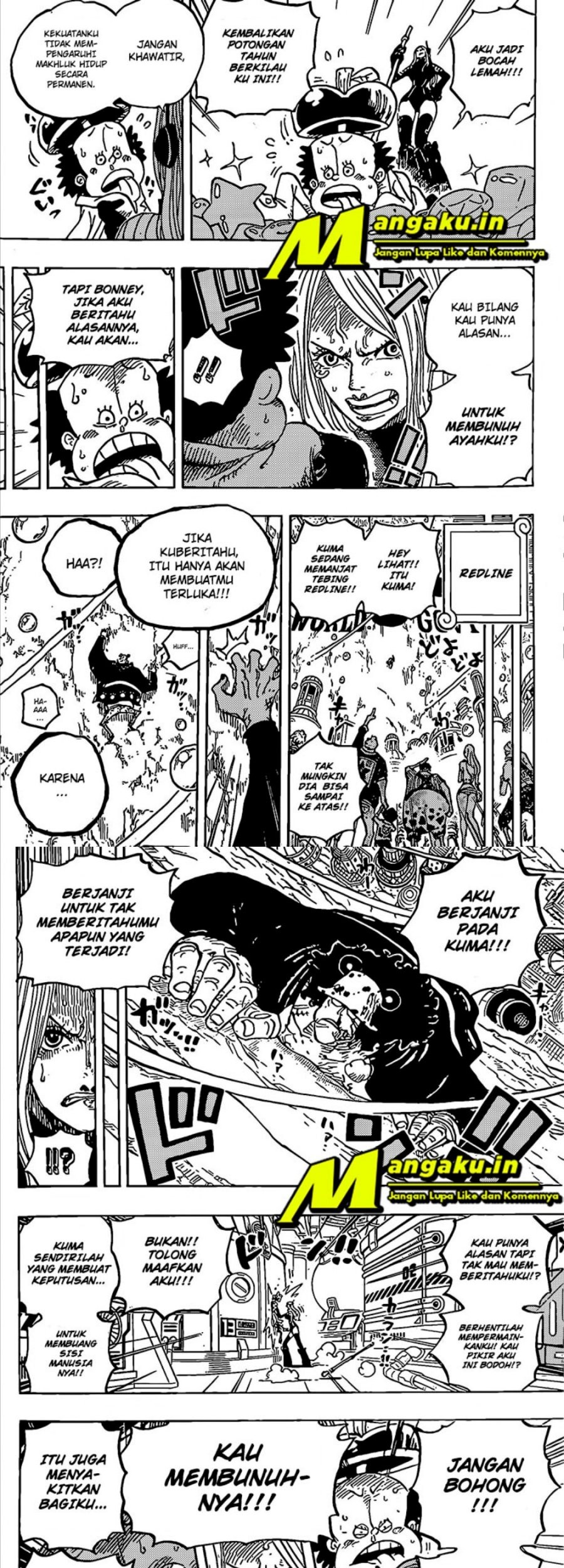One Piece Chapter 1072 - halaman 4