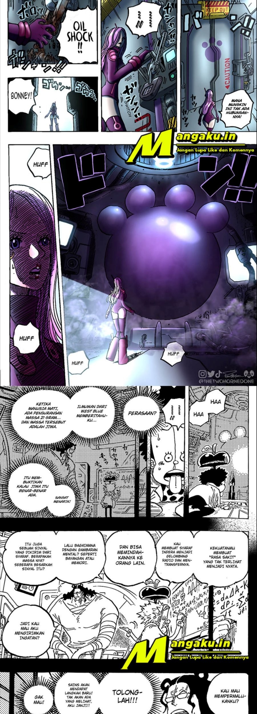 One Piece Chapter 1072 - halaman 6