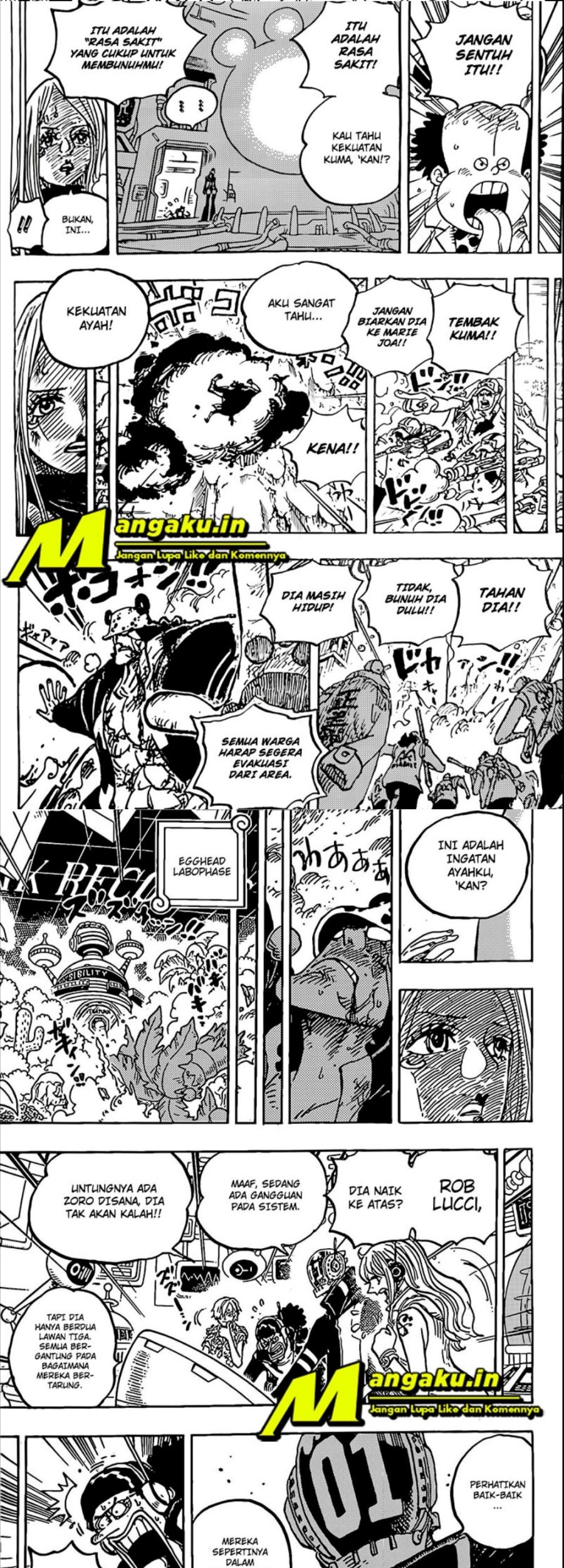 One Piece Chapter 1072 - halaman 8