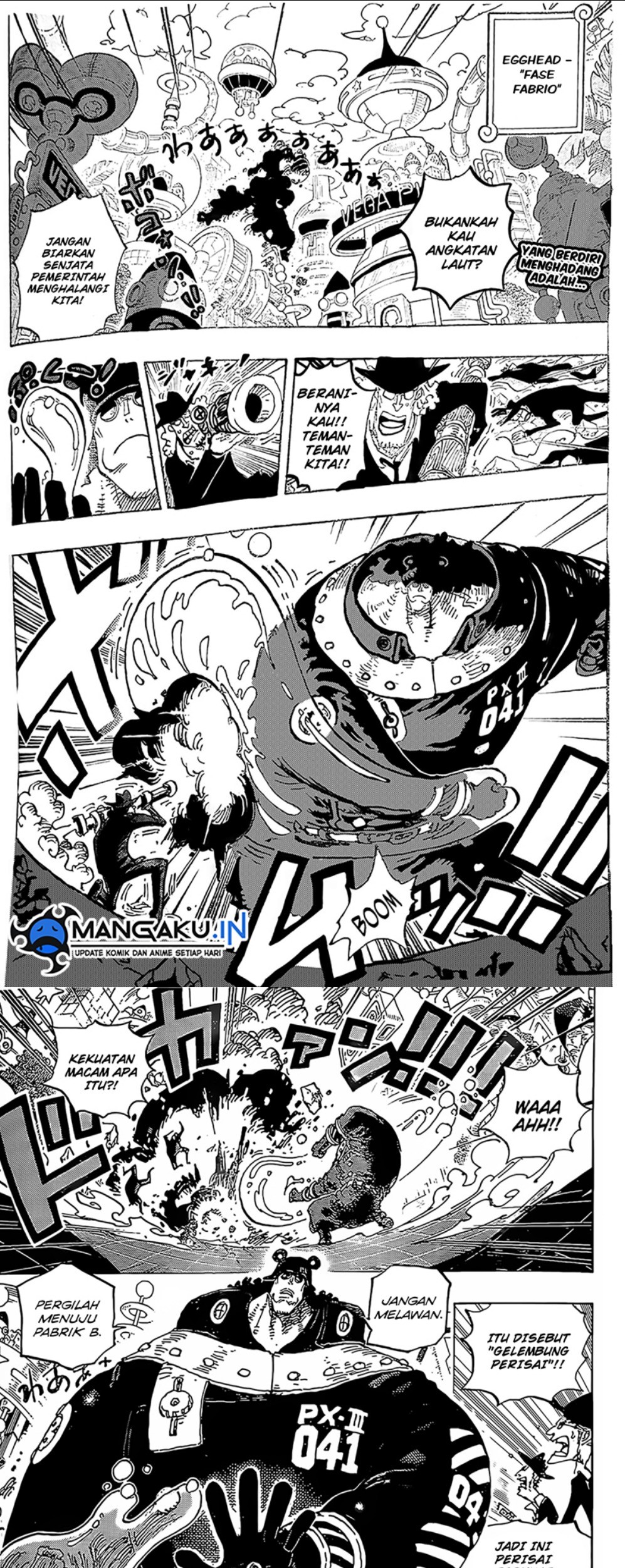 One Piece Chapter 1074 - halaman 2