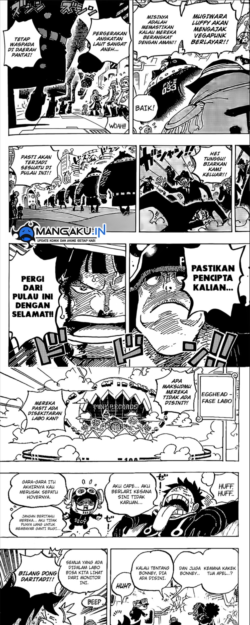 One Piece Chapter 1074 - halaman 6