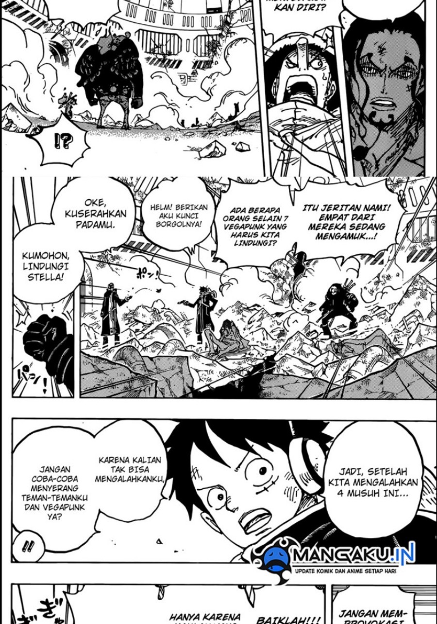 One Piece Chapter 1076 - halaman 6