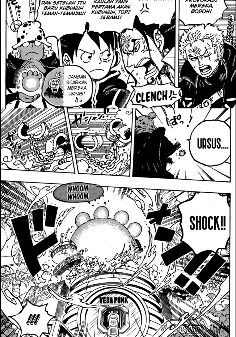 One Piece Chapter 1076 - halaman 7