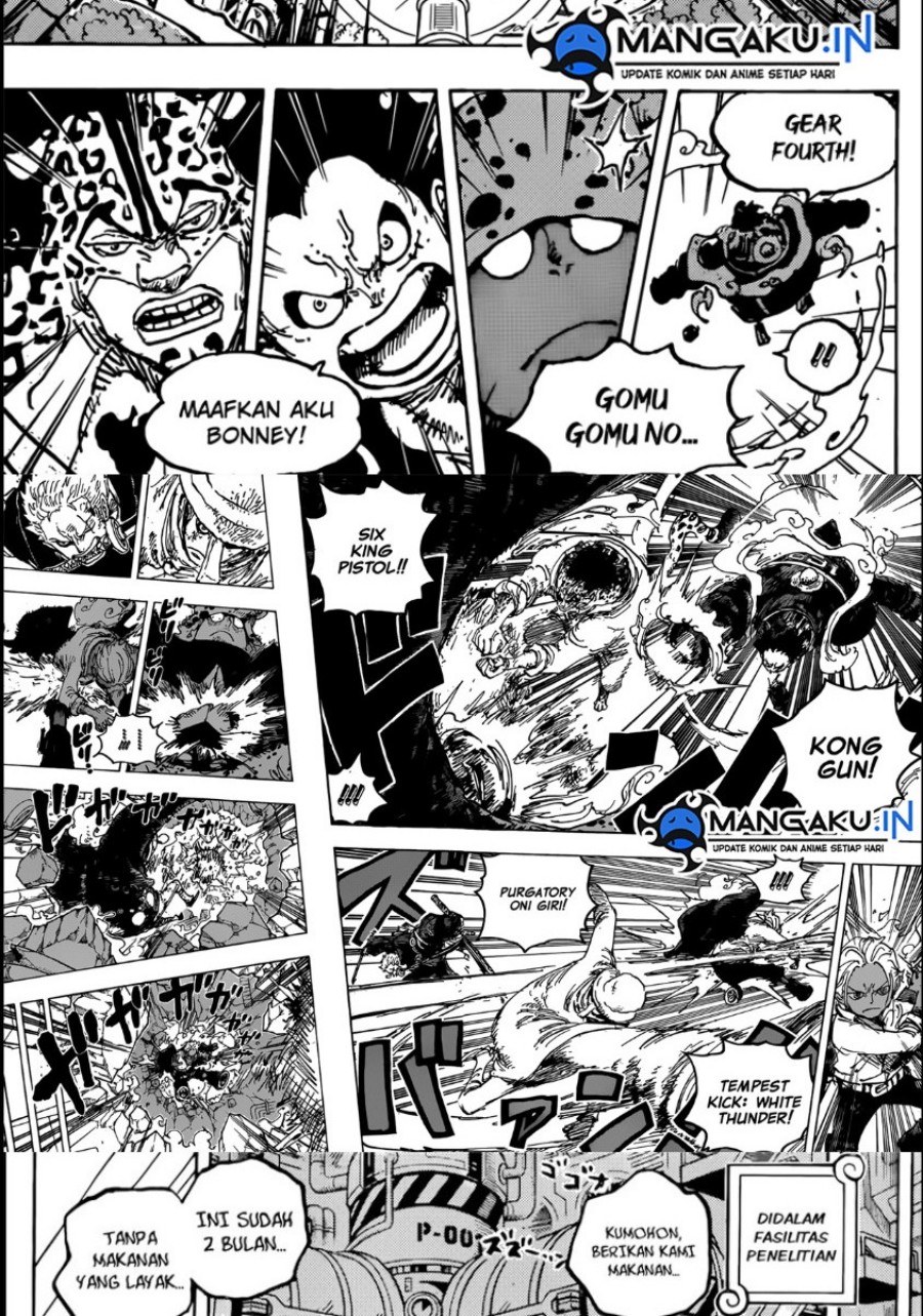 One Piece Chapter 1076 - halaman 8